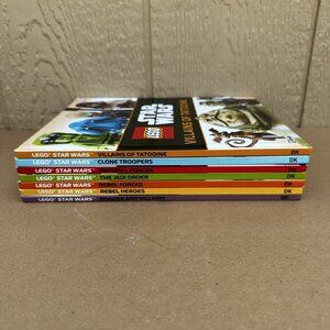 Lot of Books 7 DK Publishing Star Wars Lego Disney Children’s Hardcover 2016